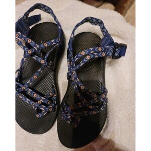 Chaco Women's Sz 9 J10615 ZX2 Classic Wink Blue Strappy Trail Hiking Sandals B30